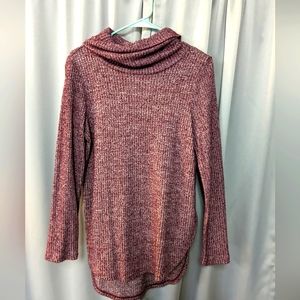 St John's Bay Hi-Low Turtleneck Sweater